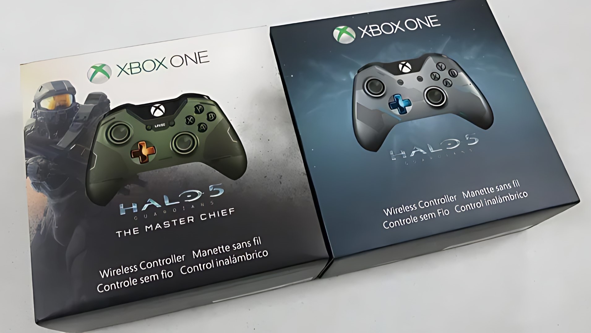 Halo Special Edition Controllers