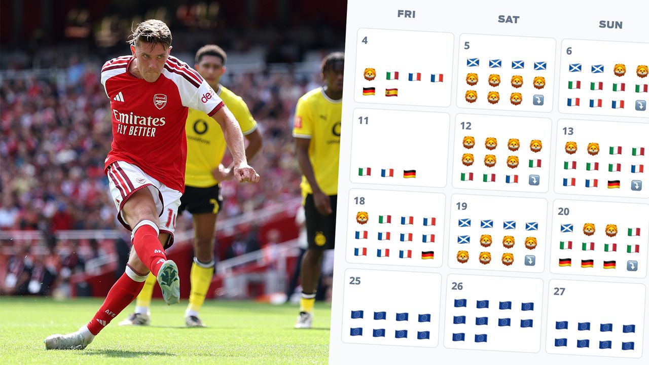 Football fixtures: Every game in every competition, with TV details and kick-off times, for the 2026/27 calendar