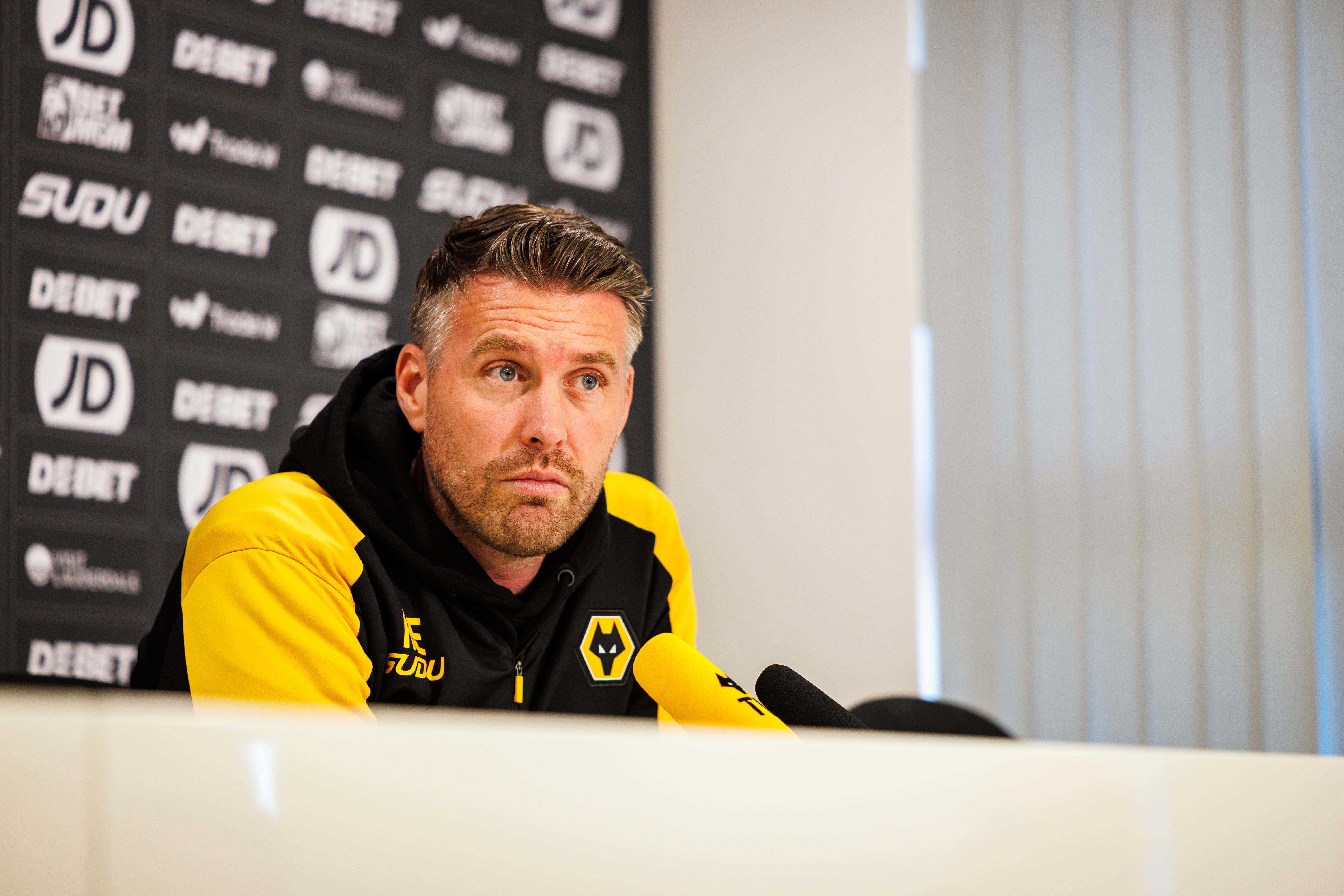 Wolves boss Rob Edwards