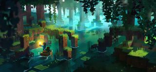 Minecraft Developer Mojang Sharing Interesting Game Concept Art