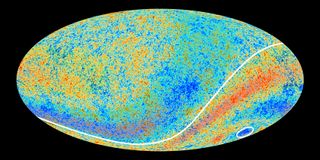 ESA's Planck spacecraft has revealed two anomalies in cosmic microwave background.