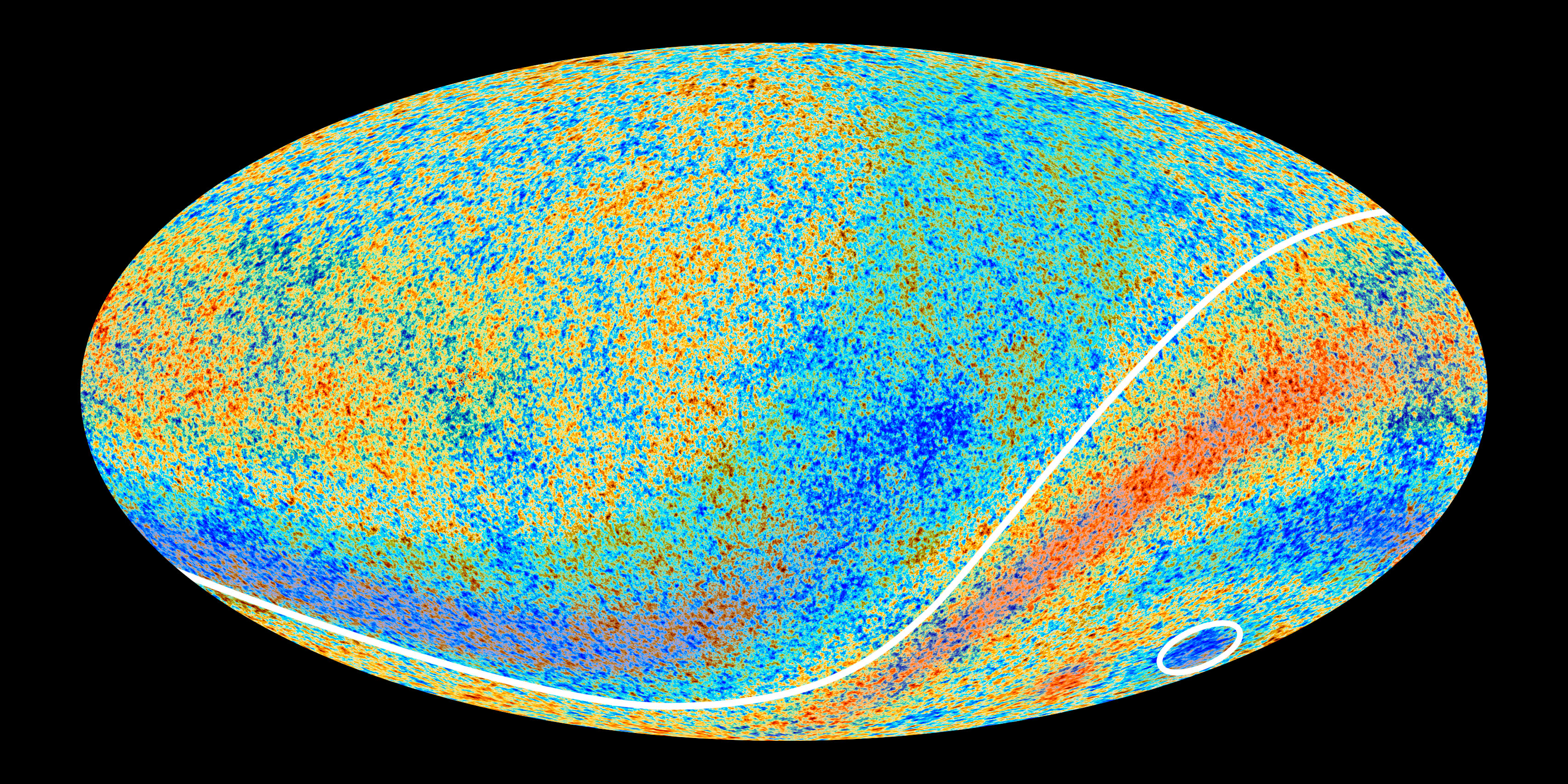 ESA&#039;s Planck spacecraft has revealed two anomalies in cosmic microwave background.