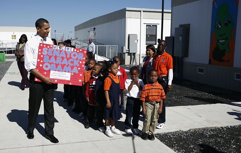 Sen. Barack Obama visits New Orleans in 2008