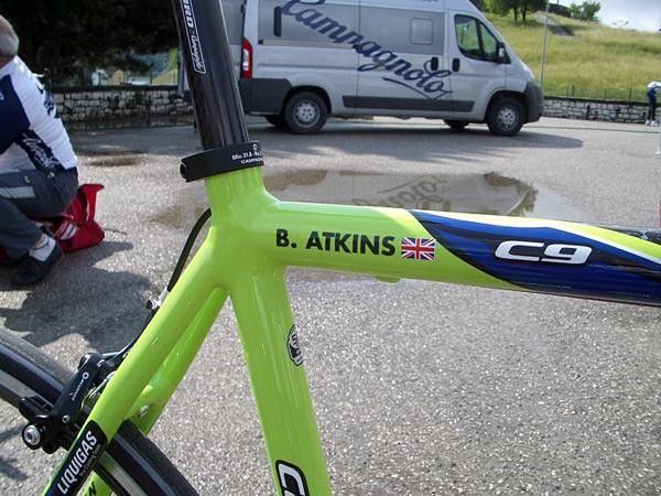 Our Cannondale test bike