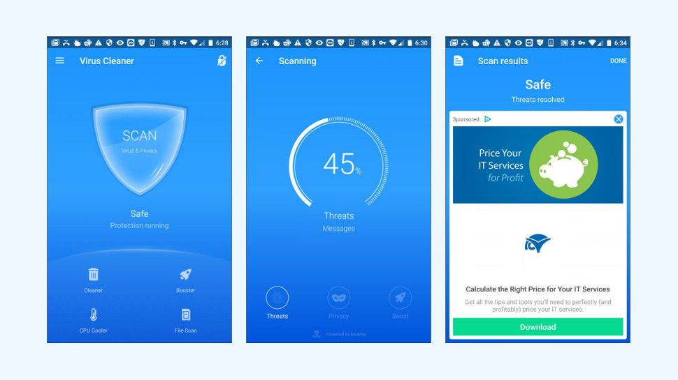 Virus Cleaner 2019 Antivirus, Cleaner & Booster review TechRadar