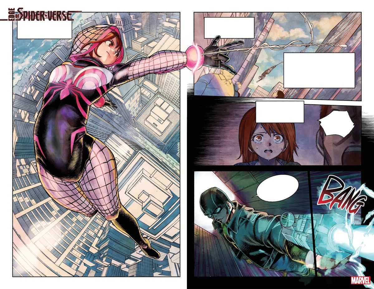 Edge of Spider-Verse #3 art