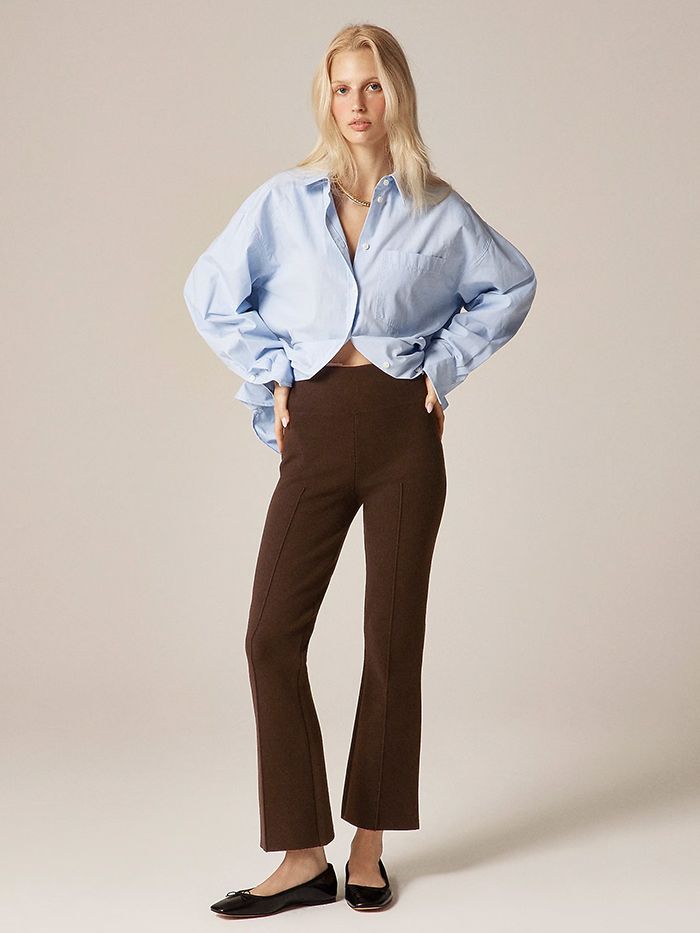 j.crew, New Delaney Kickout Sweater Pant