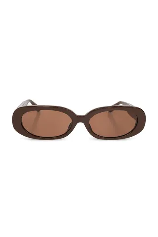 Linda Farrow, Cara Oval Frame Sunglasses