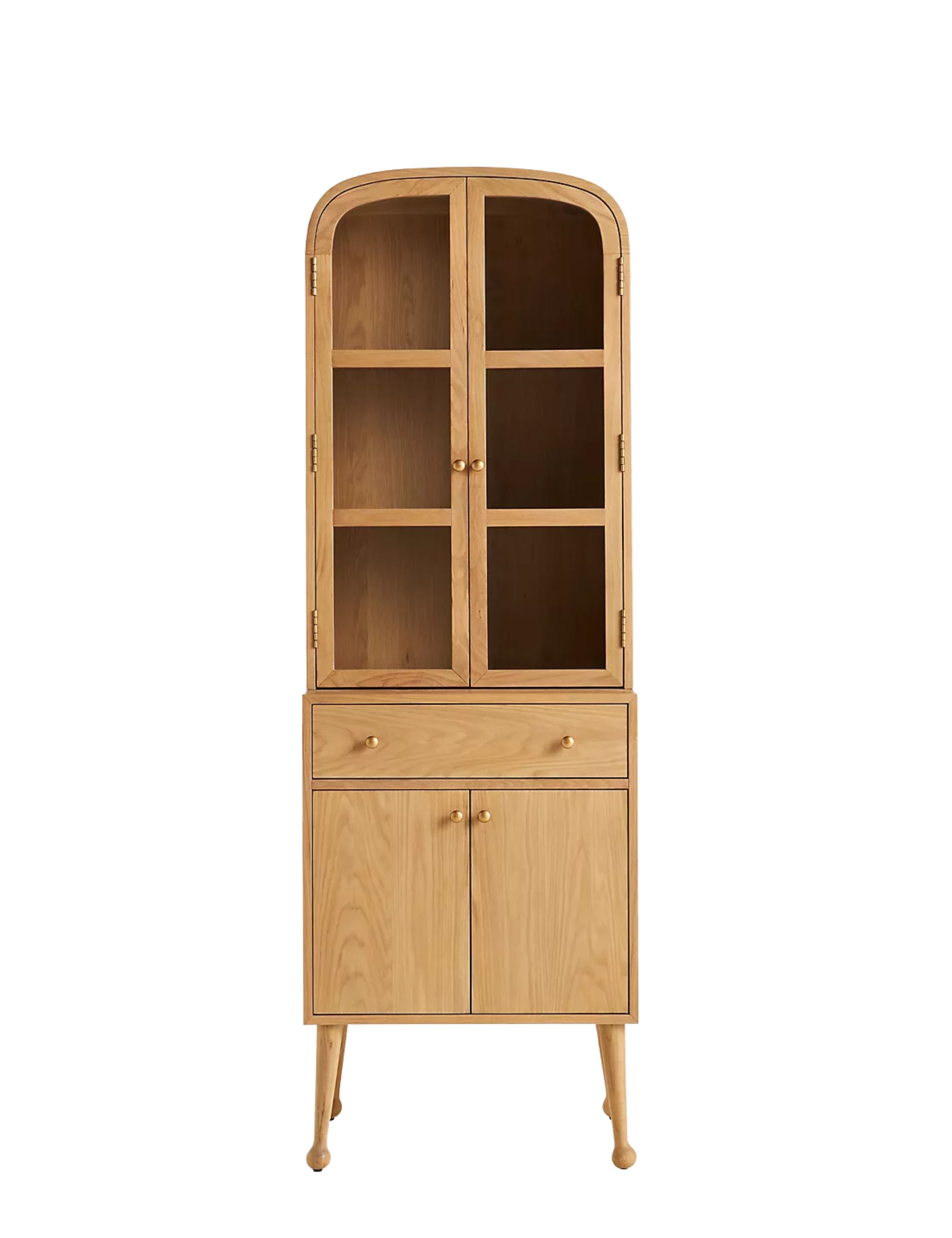 AnthroHome, Moretti Oak Bar Cabinet