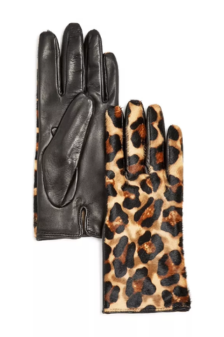 Bloomingdale's Cashmere-Lined Calf Hair Gloves 