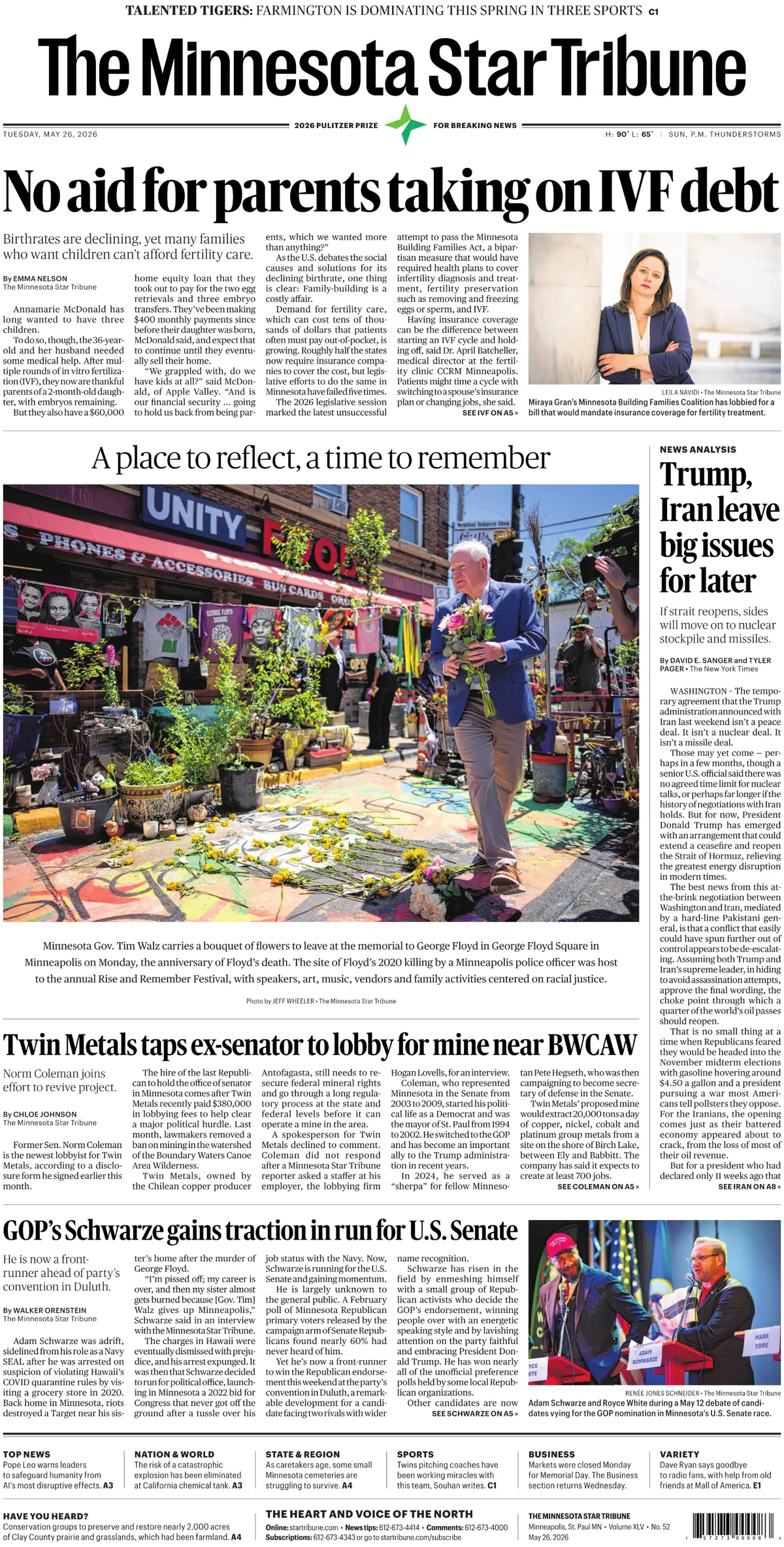 The Minnesota Star Tribune