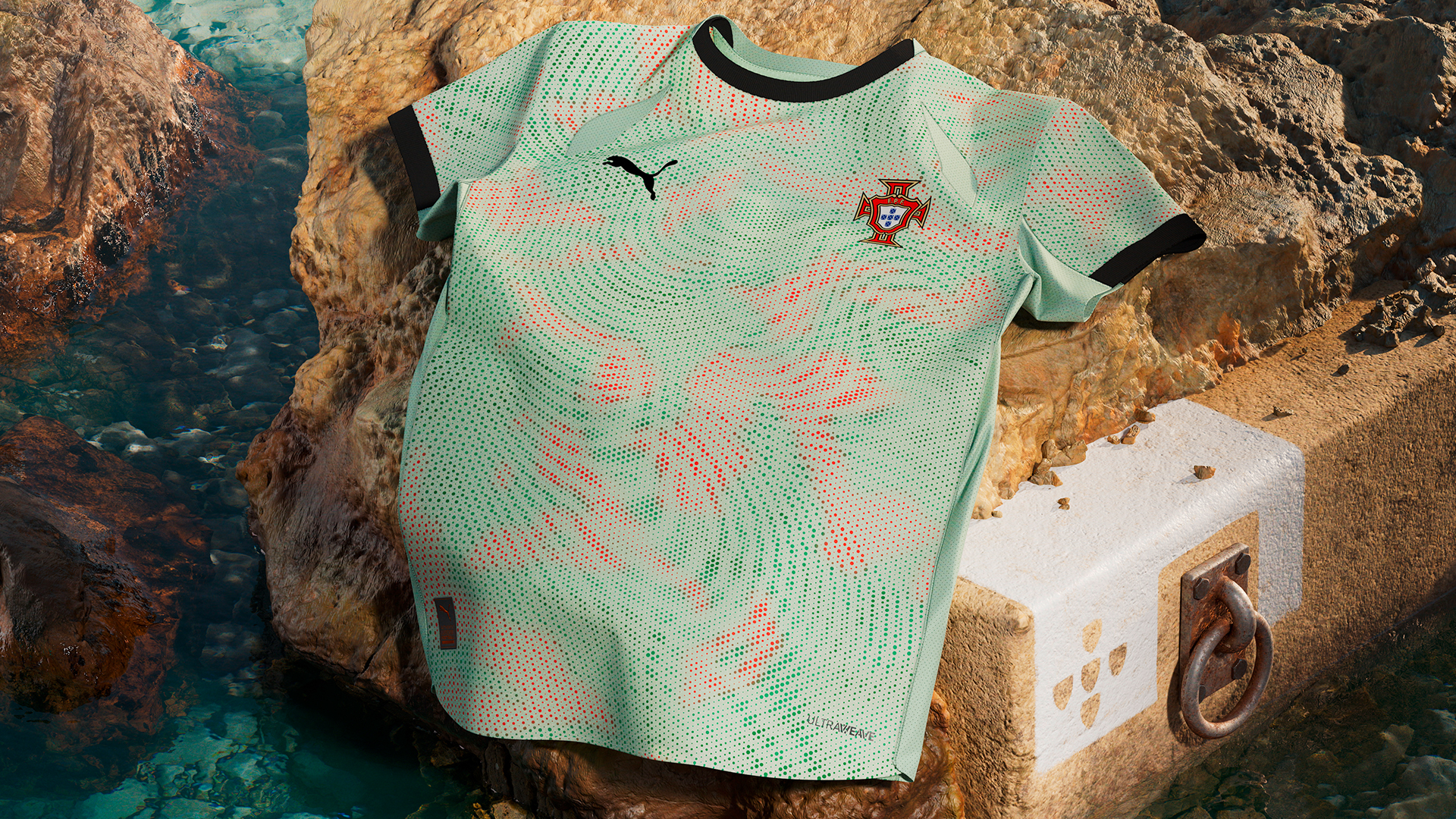 Portugal women's Euro 2025 away shirt