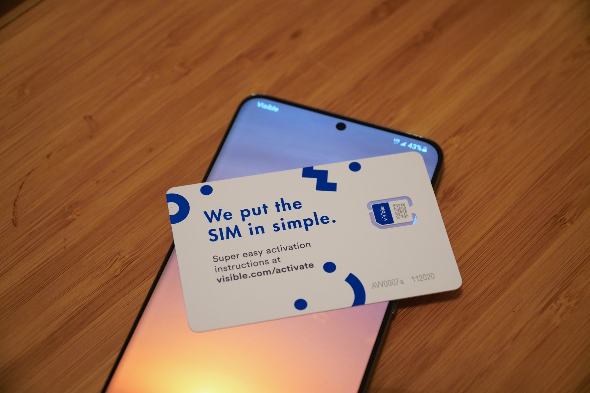 Cartão SIM visível Galaxy S20+