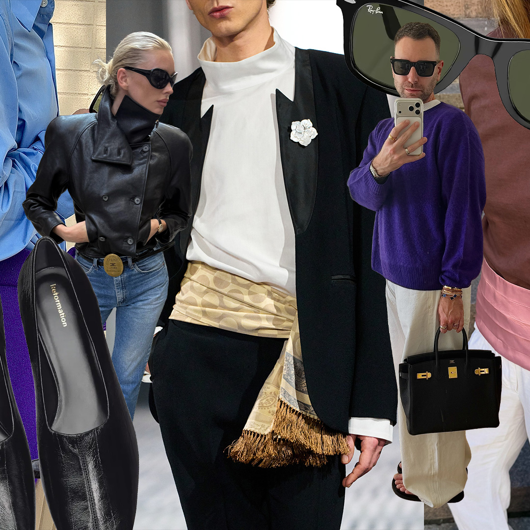 Photo collage of several different fall 2026 microtrends.