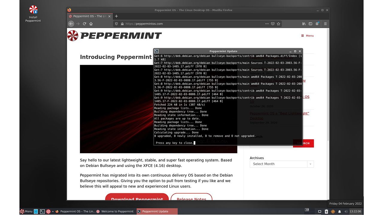 Peppermint OS 11