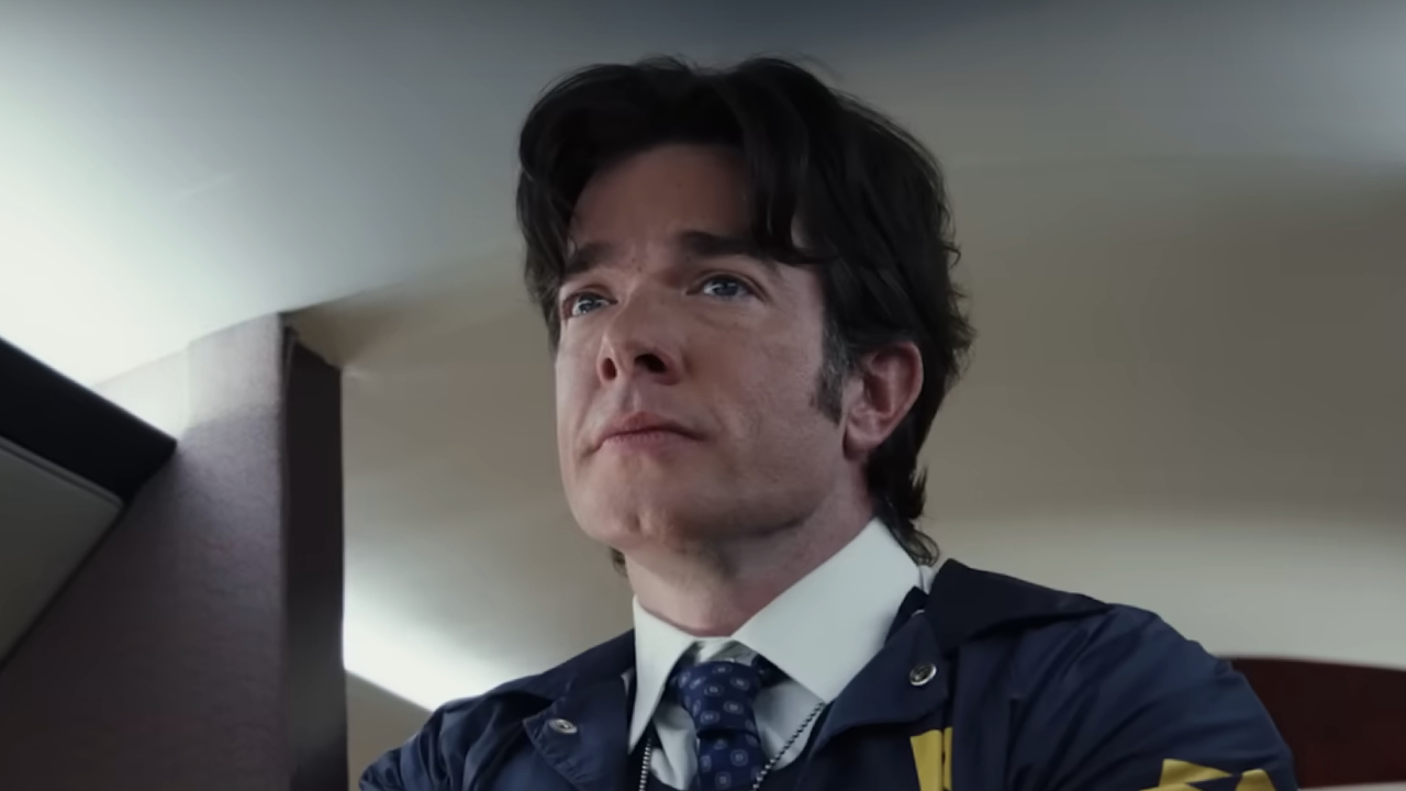 John Mulaney looking concerned on Poker Face