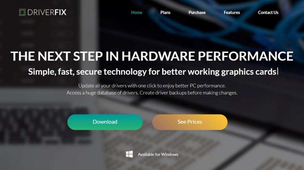 Website screenshot for Driverfix
