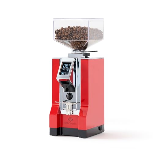 Eureka Mignon Specialita Espresso Grinder | Sound-Insulated | Stepless 55mm Burrs | Touchscreen | Ferrari Red