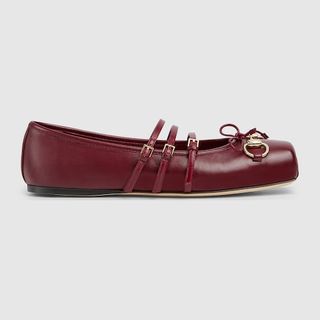 Women's Gucci Horsebit Ballet Flat