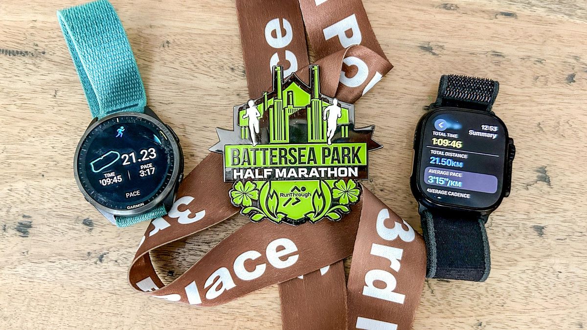 I raced a half marathon with the Apple Watch Ultra 2 vs. Garmin Forerunner 965 here s the winner Tom s Guide