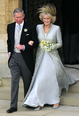 Prince Charles and Camilla Parker-Bowles' 2005 wedding day