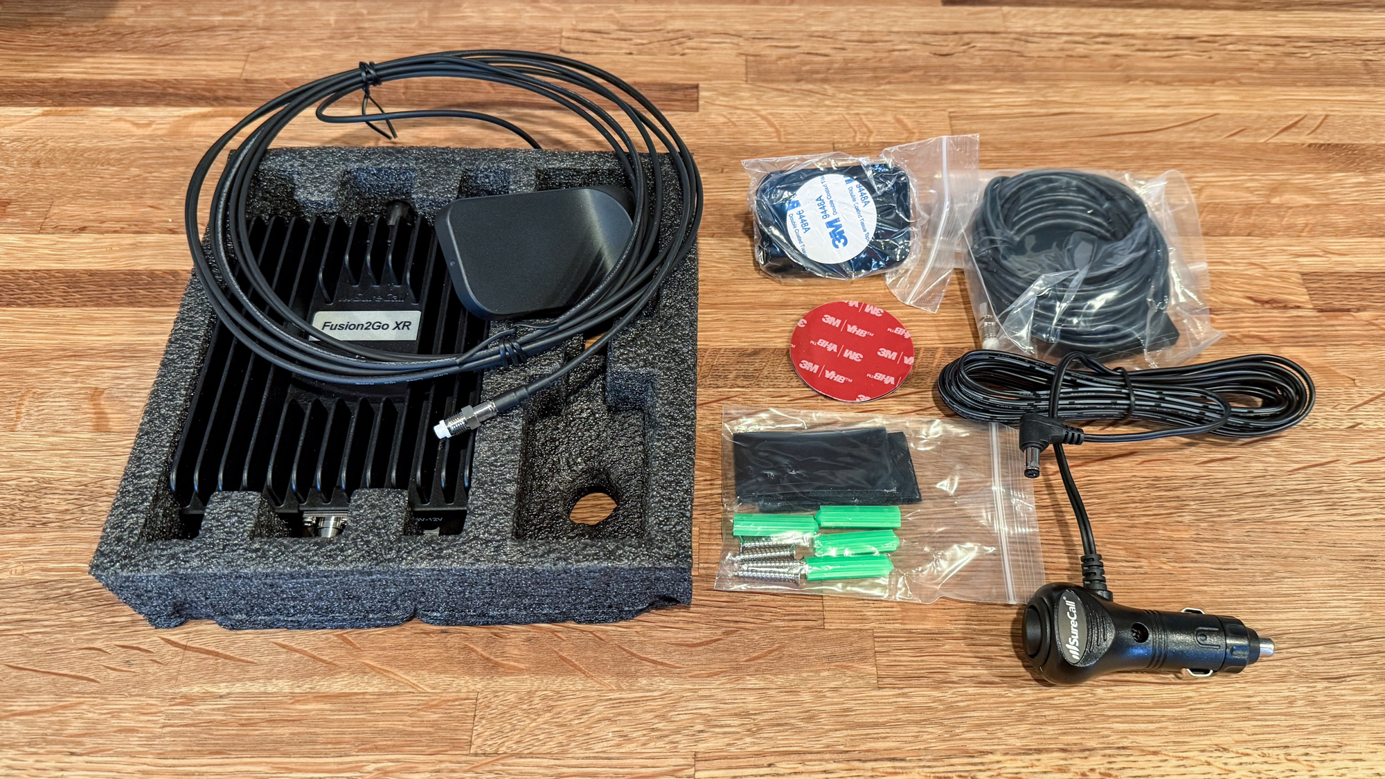 SureCall Fusion2Go XR included in box package.