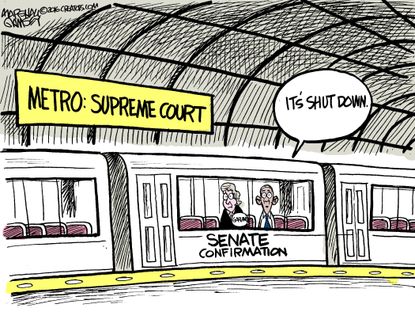 Obama Cartoon U.S. SCOTUS Nominee 2016