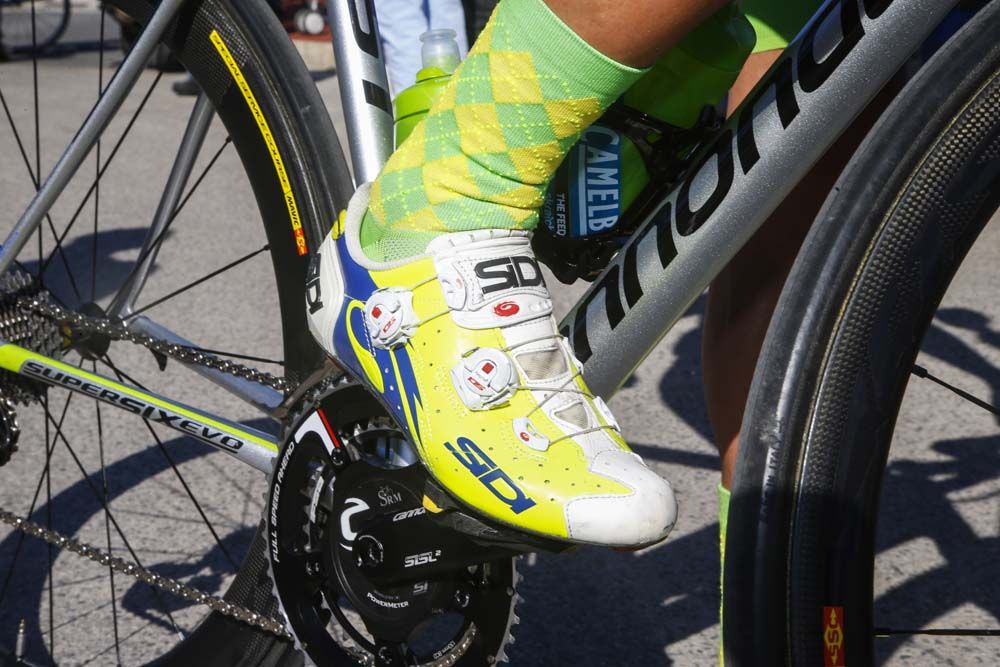 The Argyle socks were in action