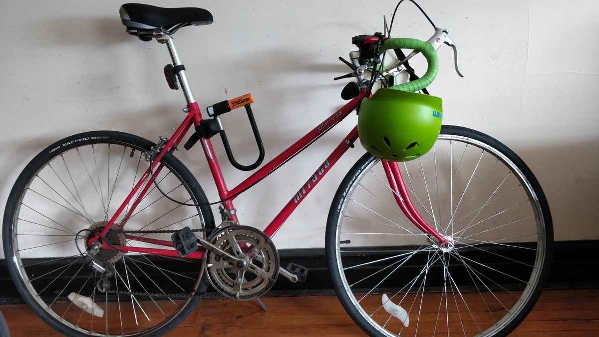Not that there's anything wrong with an old bike