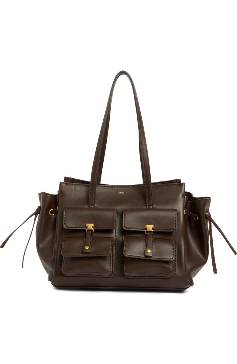 Linda Faux Leather Tote