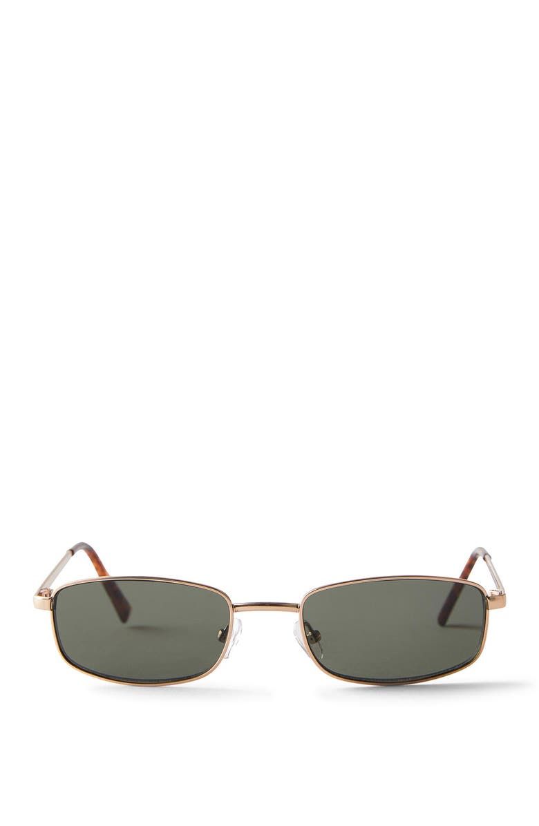 Asha Metal Slim Wrap Around Sunglasses