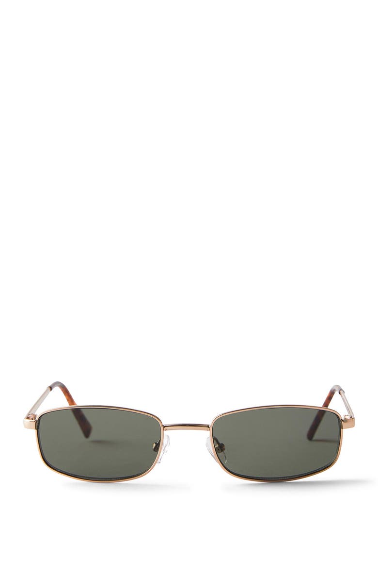 Asha Metal Slim Wrap Around Sunglasses