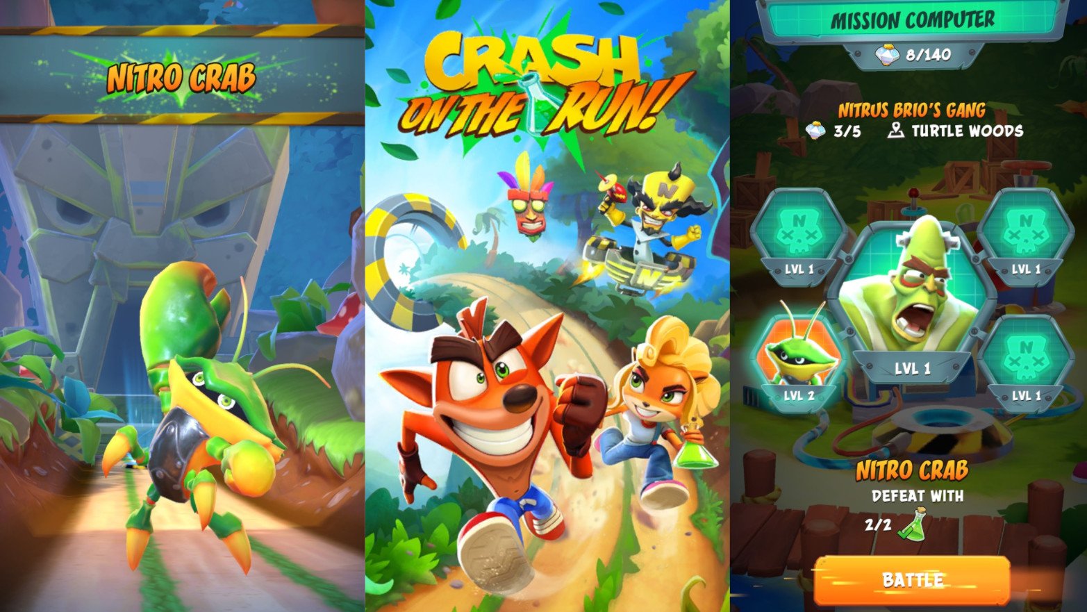 Crash Bandicoot: On the Run