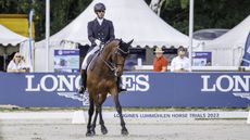 Max Gordon makes his five-star debut at Luhm&uuml;hlen Horse Trials with Redwood Clover
