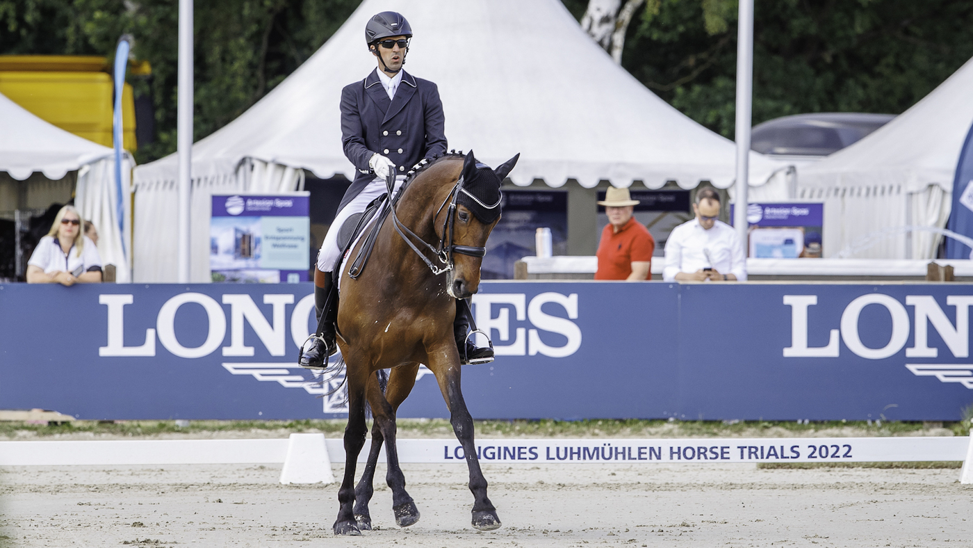 Max Gordon makes his five-star debut at Luhm&uuml;hlen Horse Trials with Redwood Clover