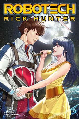 The cover for Robotech: Rick Hunter #1.