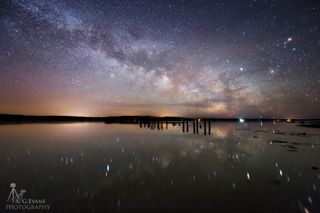 Milky Way Over Penobscot River