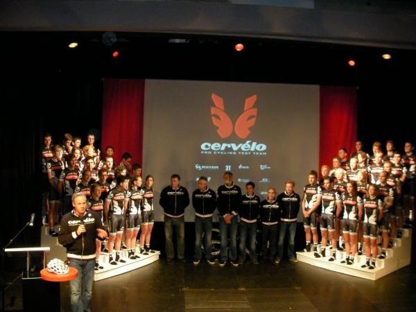 Cerv&eacute;lo TestTeam hit the stage