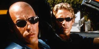 Vin Diesel and Paul Walker in The Fast and the Furious