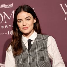 Lucy Hale attends The Hollywood Reporter's Women In Entertainment Gala at The Beverly Hills Hotel on December 07, 2023 in Beverly Hills, California. 