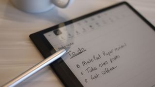 Writing on the Huawei MatePad Paper