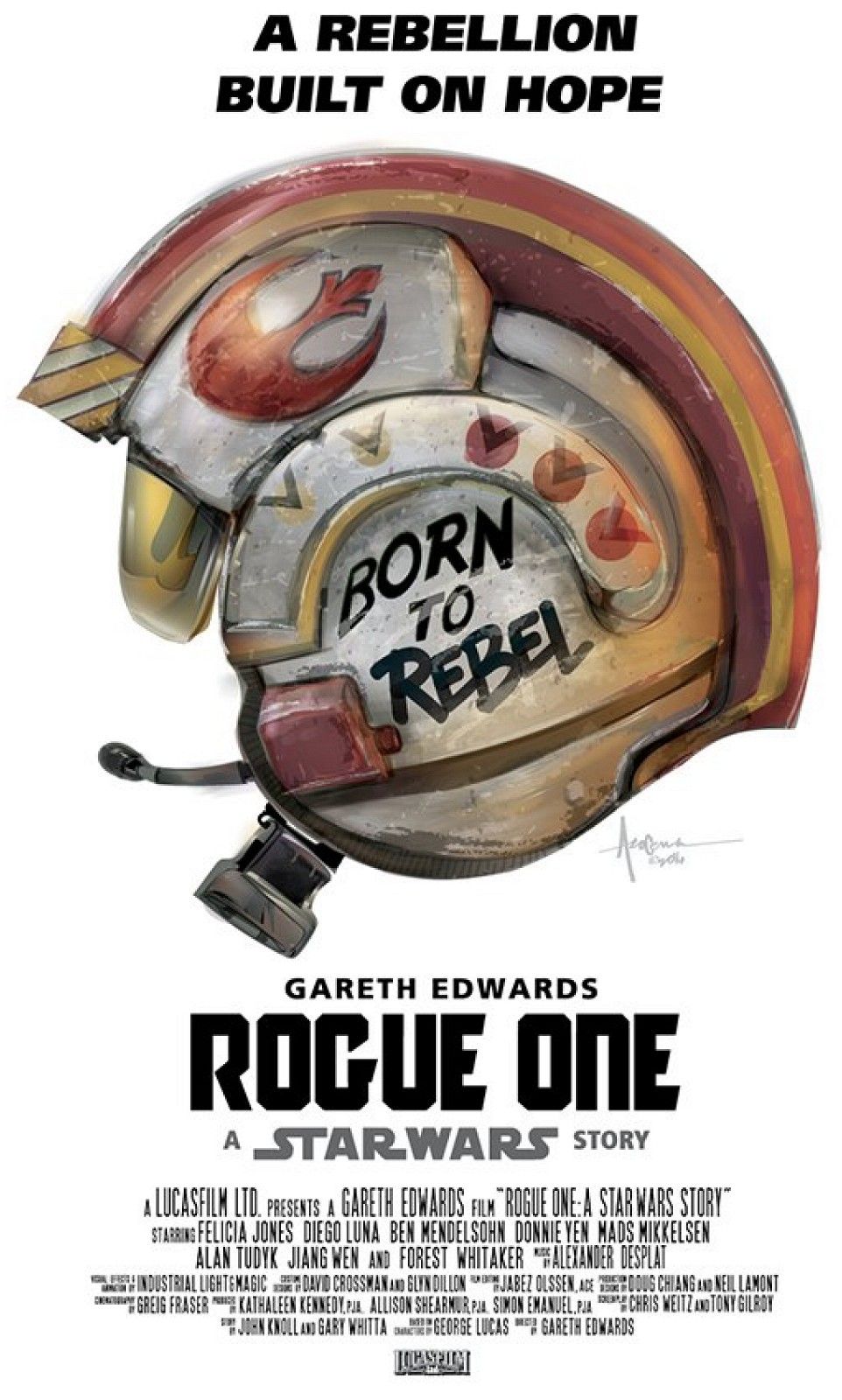 This design by Poster Posse brings to mind Stanley Kubrick's Vietnam war films