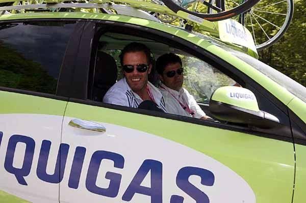 Mario Cipollini has been a constant sight at this year's Giro