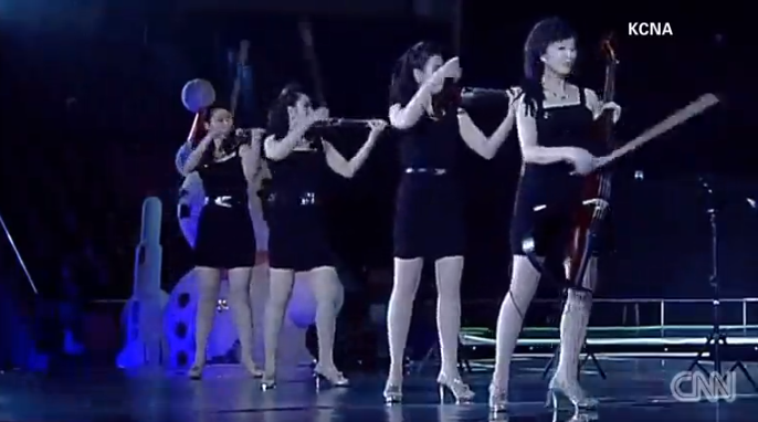 Kim Jong Un&amp;#039;s girl group Moranbong