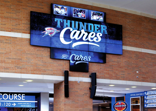 Chesapeake Energy Arena Lights Up with Planar Displays