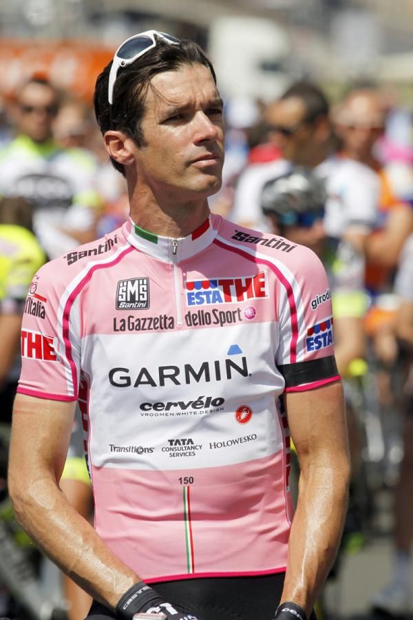 Race leader David Millar