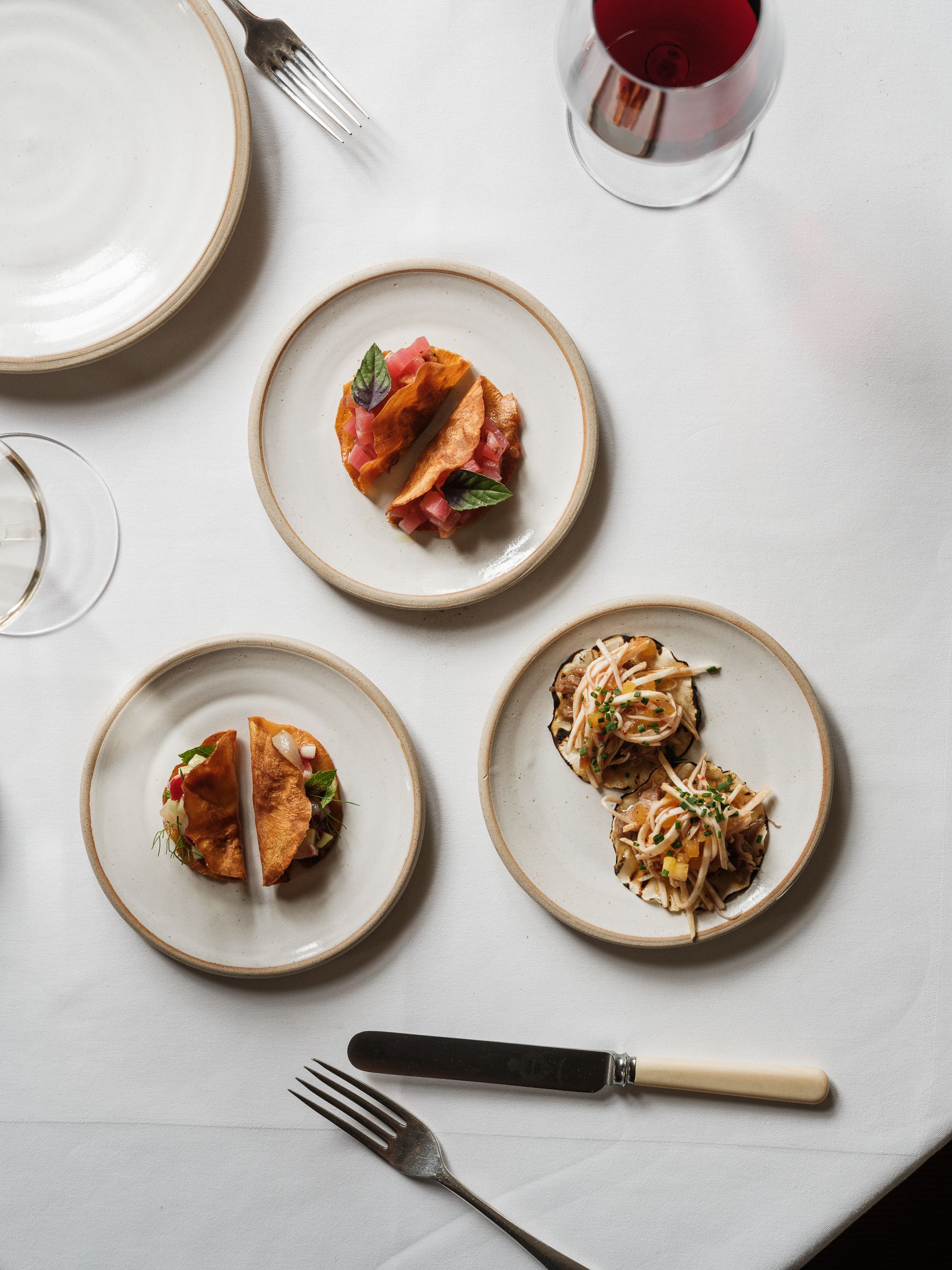 A warmly lit, wood and leather-clad pub serving beautifully presented wine and food.