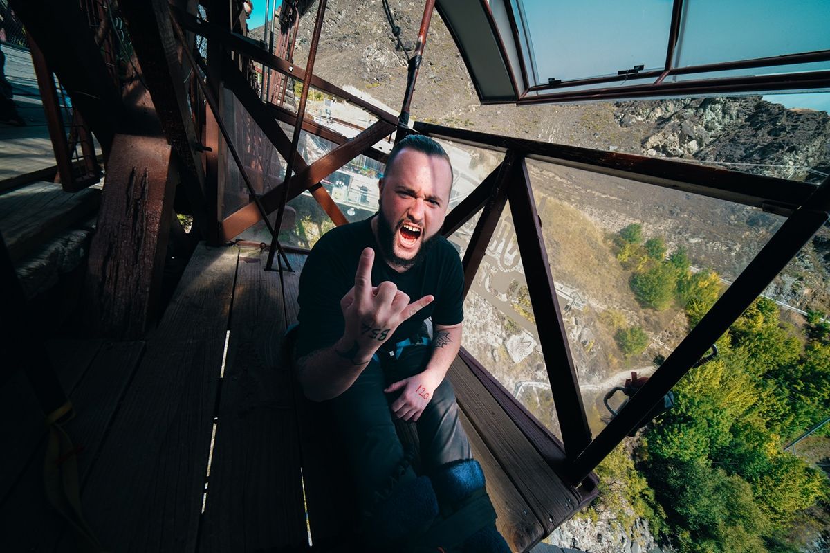 Alien Weaponry go bungee jumping in New Zealand 2025