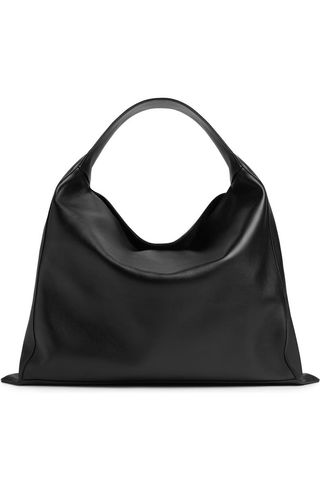 Large Hop Leather Hobo Bag