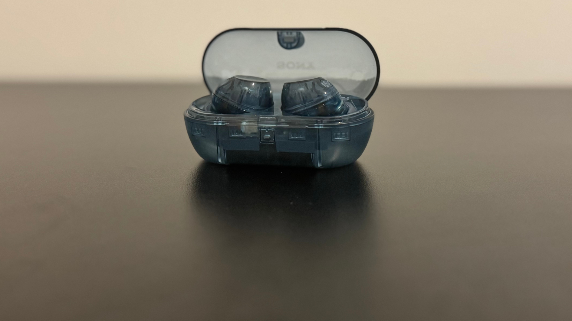 Sony WF-C710N earbuds from the front